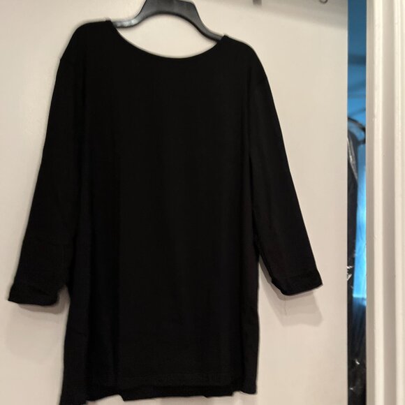 Black Top (Size Large / New Without Tags) - Picture 1 of 10